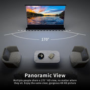 Vividstorm S PRO P PLUS (Motorized Tension floor rising screen made for Ultra short throw laser projectors)