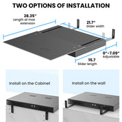 Motorized Slider Tray (Auto Extendable Shelf) – 150 Inch